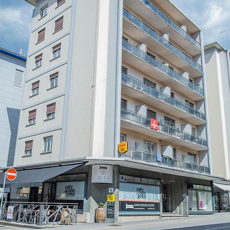 Hotel Garni Moderno Bellinzona Exterior foto