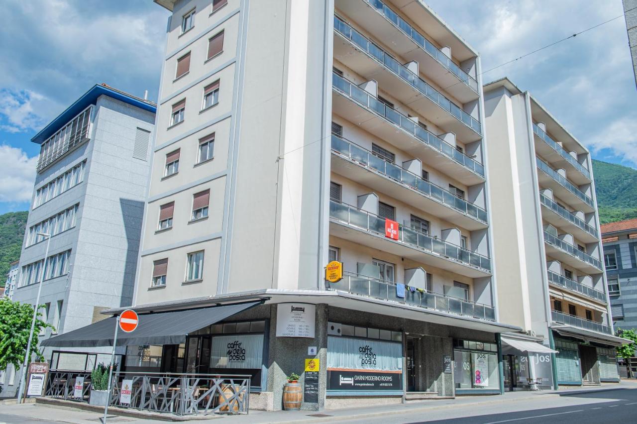 Hotel Garni Moderno Bellinzona Exterior foto
